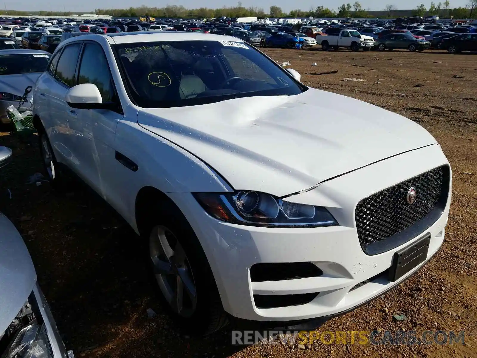 1 Photograph of a damaged car SADCJ2FX3LA620936 JAGUAR F-PACE 2020