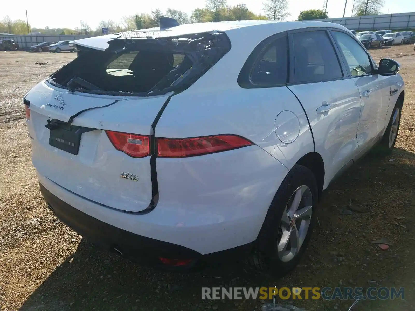 4 Photograph of a damaged car SADCJ2FX3LA620936 JAGUAR F-PACE 2020