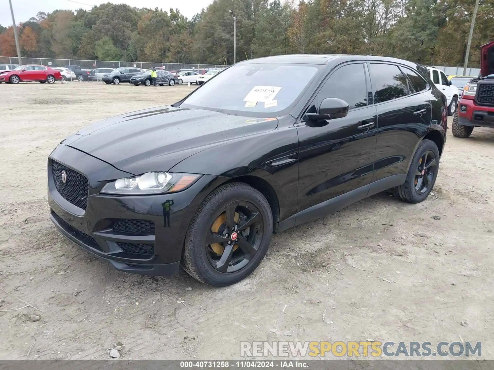 2 Photograph of a damaged car SADCJ2FX3LA621472 JAGUAR F-PACE 2020