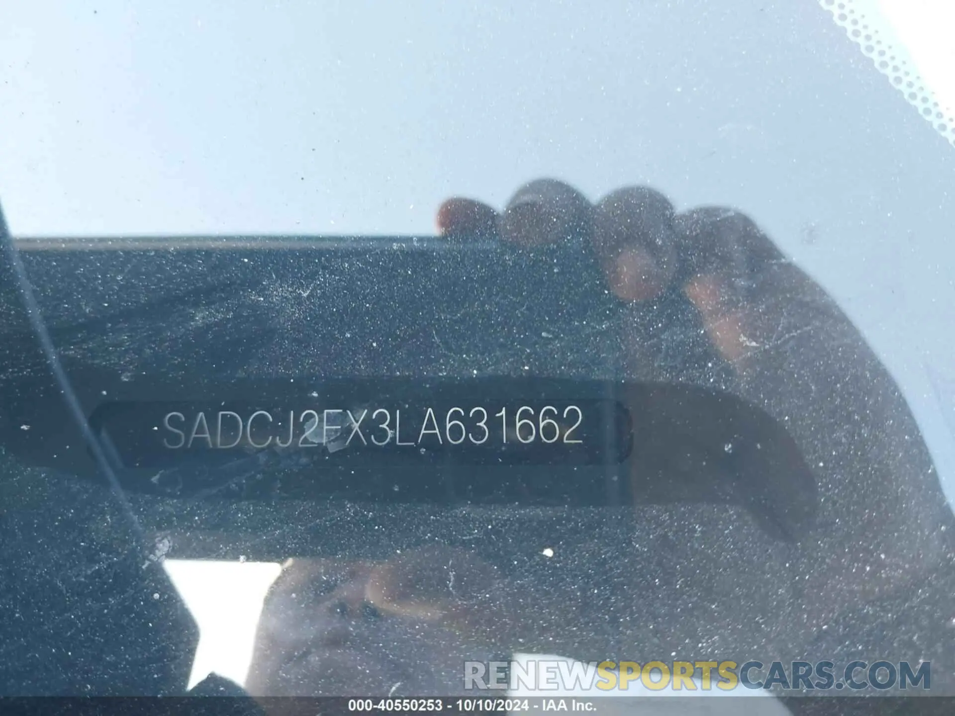 9 Photograph of a damaged car SADCJ2FX3LA631662 JAGUAR F-PACE 2020