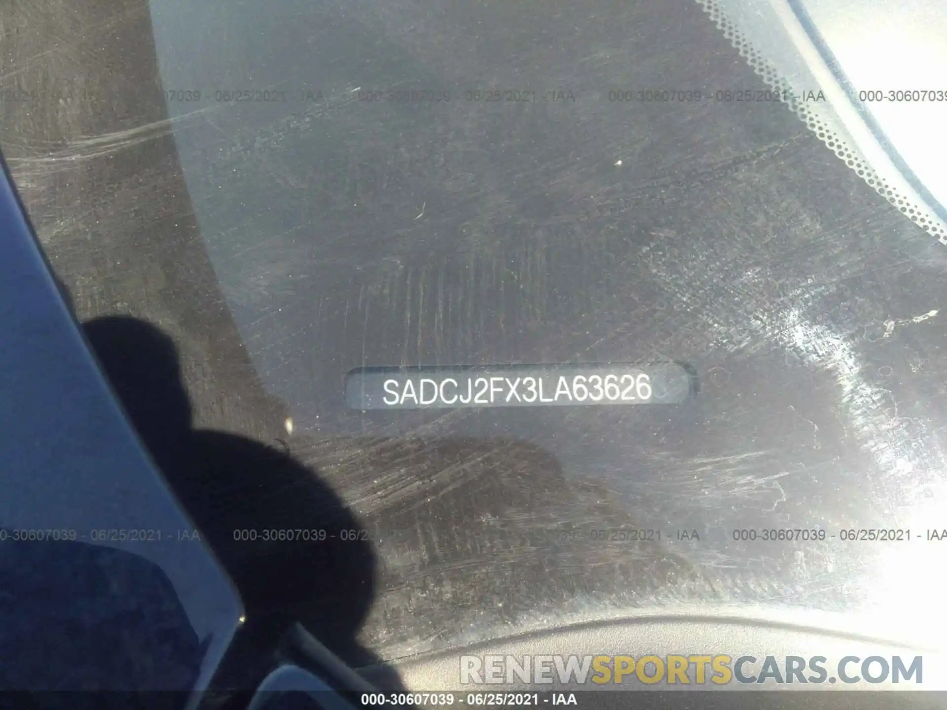 9 Photograph of a damaged car SADCJ2FX3LA636263 JAGUAR F-PACE 2020