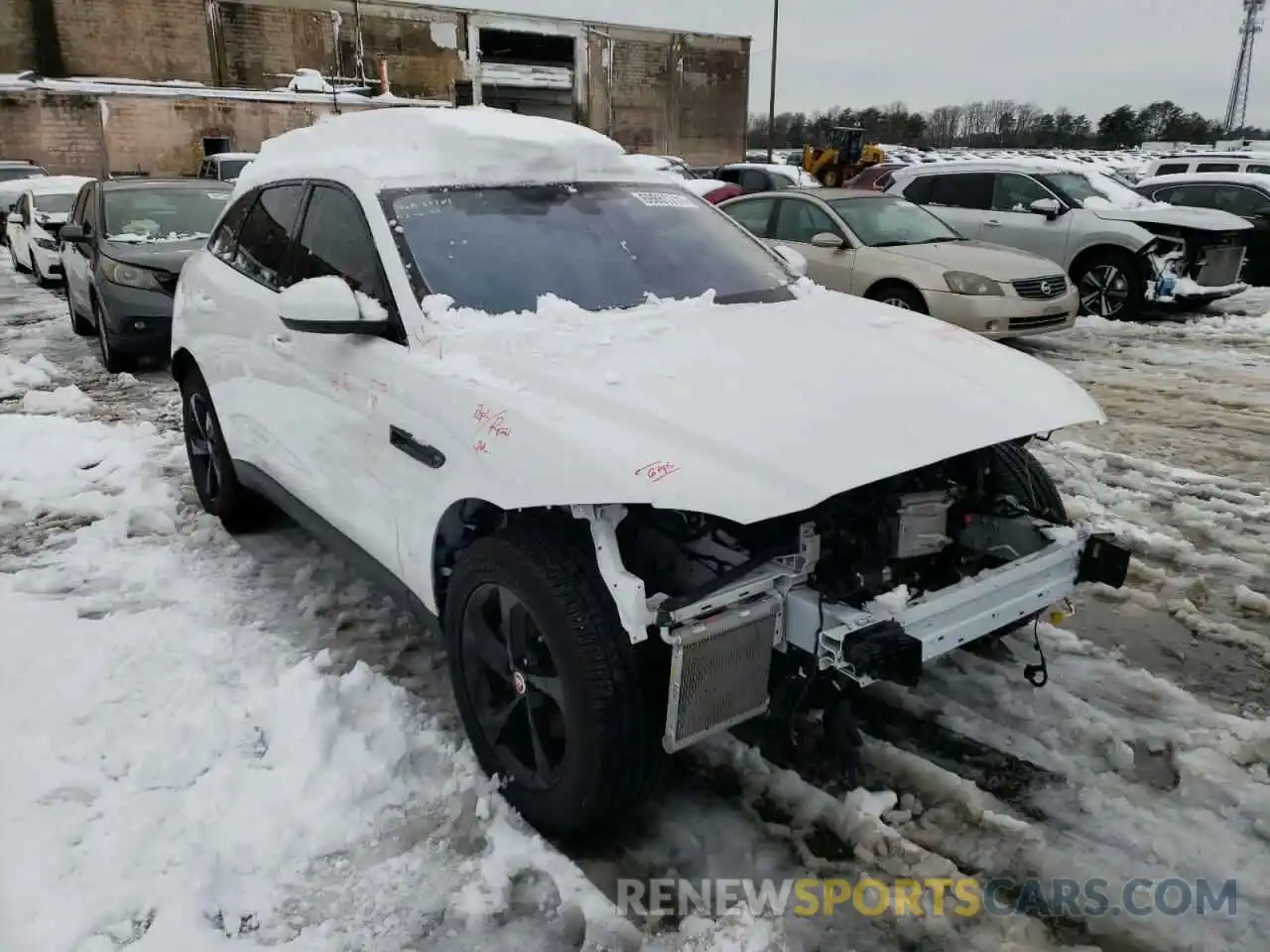 1 Photograph of a damaged car SADCJ2FX3LA648350 JAGUAR F-PACE 2020