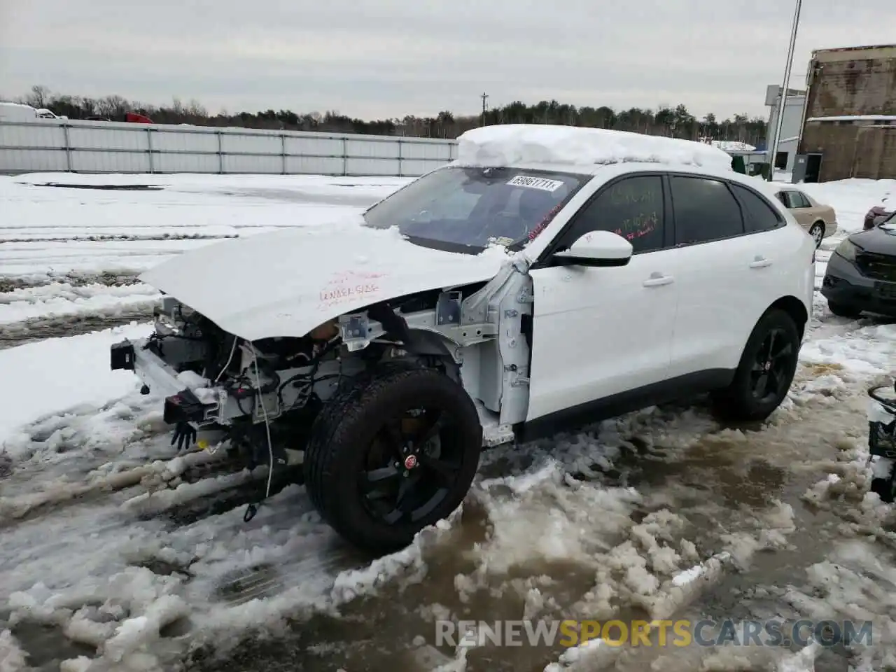 2 Photograph of a damaged car SADCJ2FX3LA648350 JAGUAR F-PACE 2020