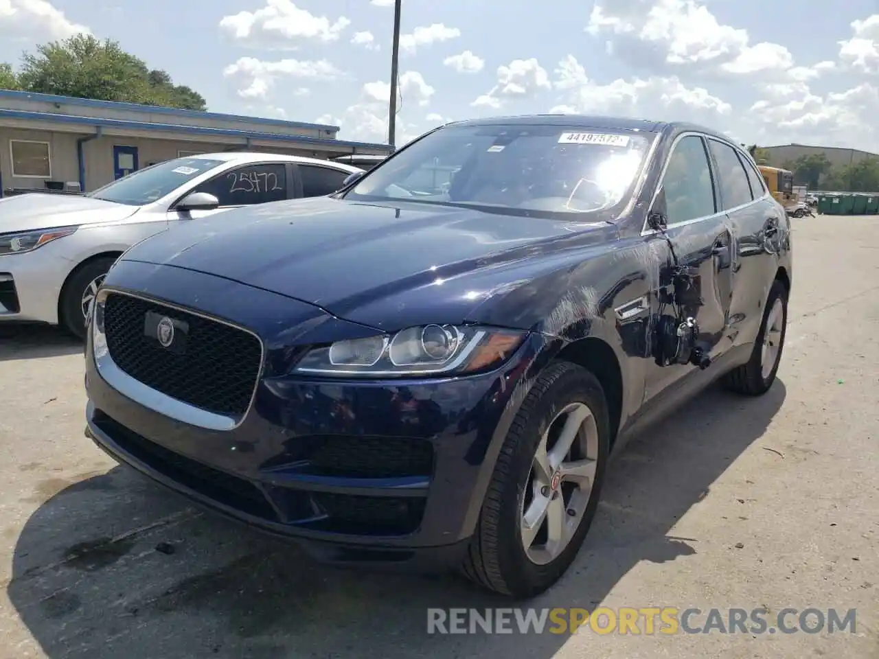 2 Photograph of a damaged car SADCJ2FX4LA623702 JAGUAR F-PACE 2020