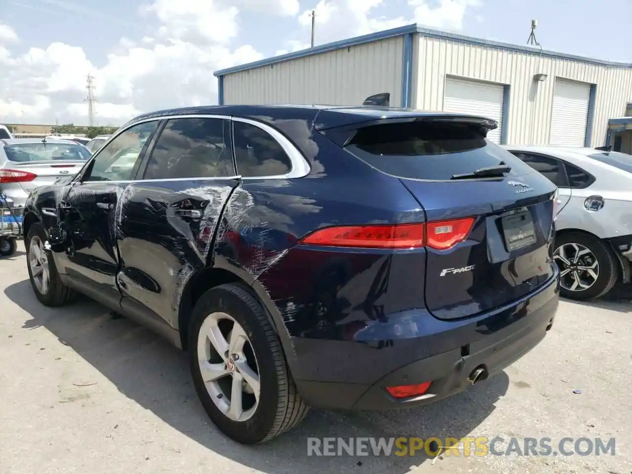 3 Photograph of a damaged car SADCJ2FX4LA623702 JAGUAR F-PACE 2020