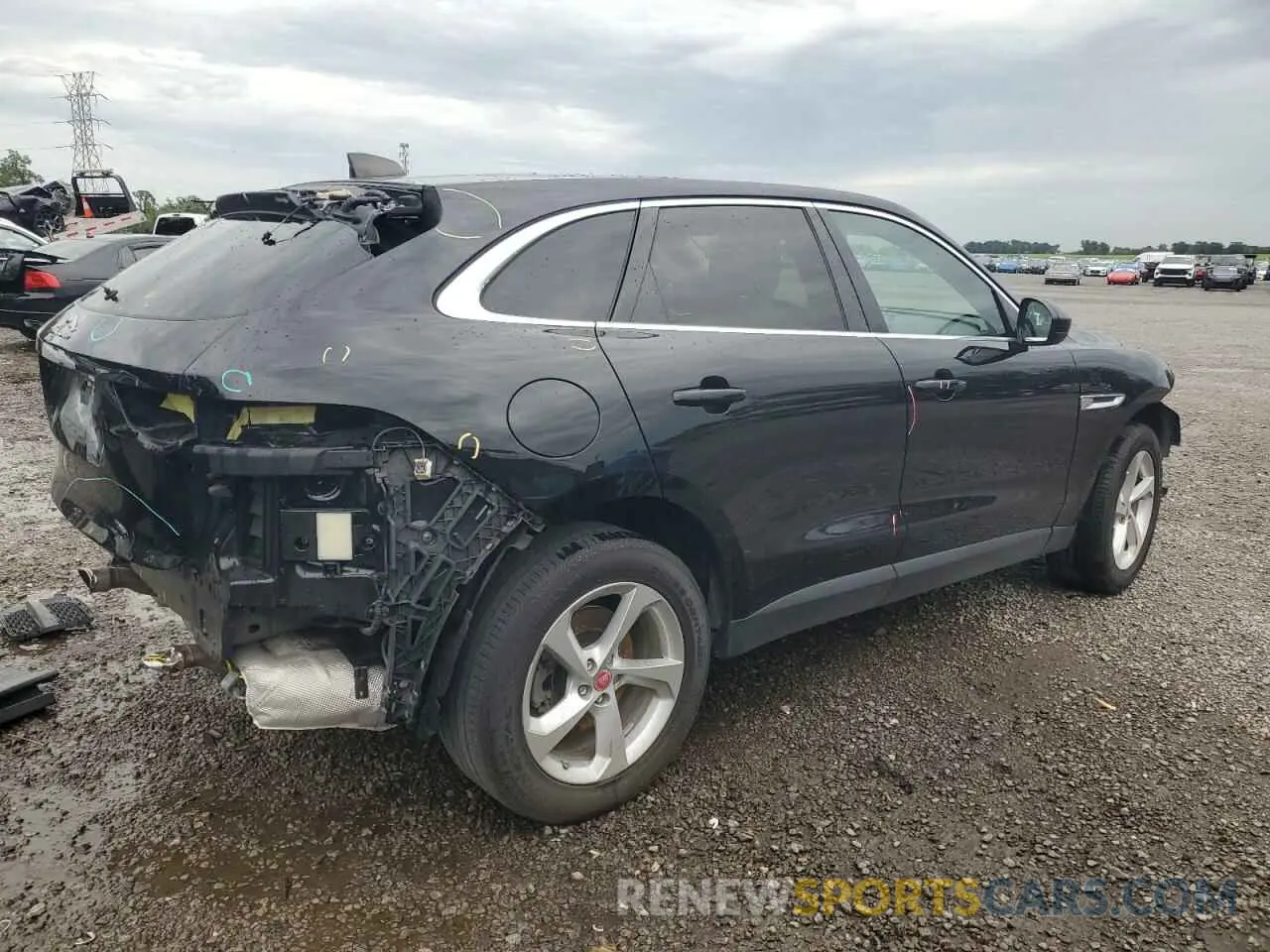 3 Photograph of a damaged car SADCJ2FX4LA655775 JAGUAR F-PACE 2020