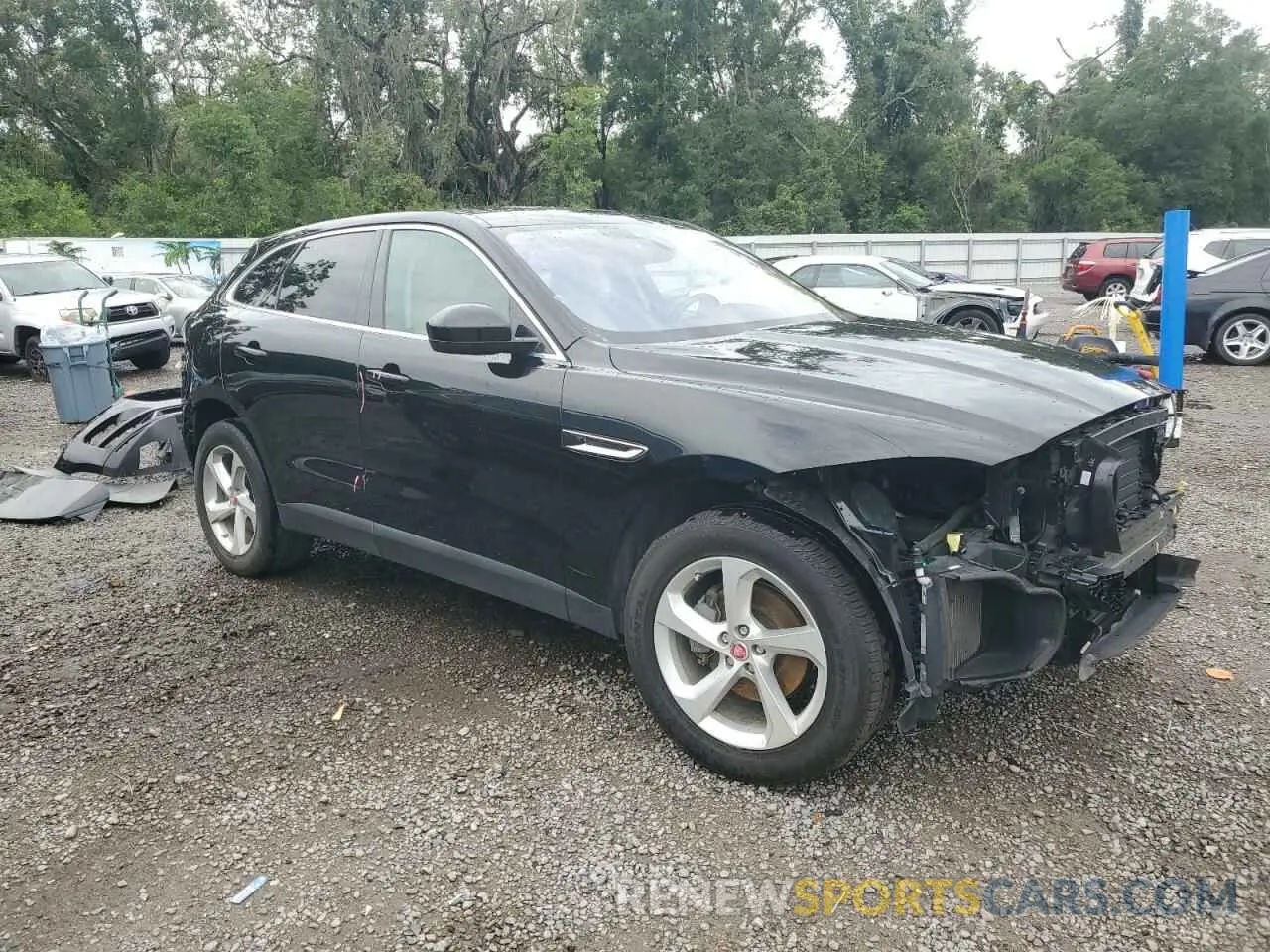 4 Photograph of a damaged car SADCJ2FX4LA655775 JAGUAR F-PACE 2020