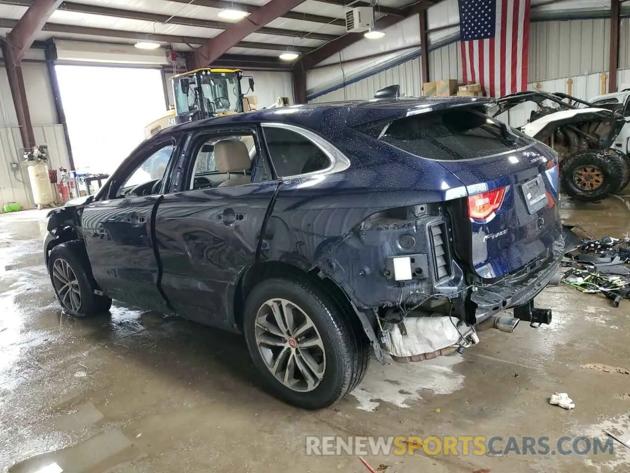 2 Photograph of a damaged car SADCJ2FX4LA660099 JAGUAR F-PACE 2020