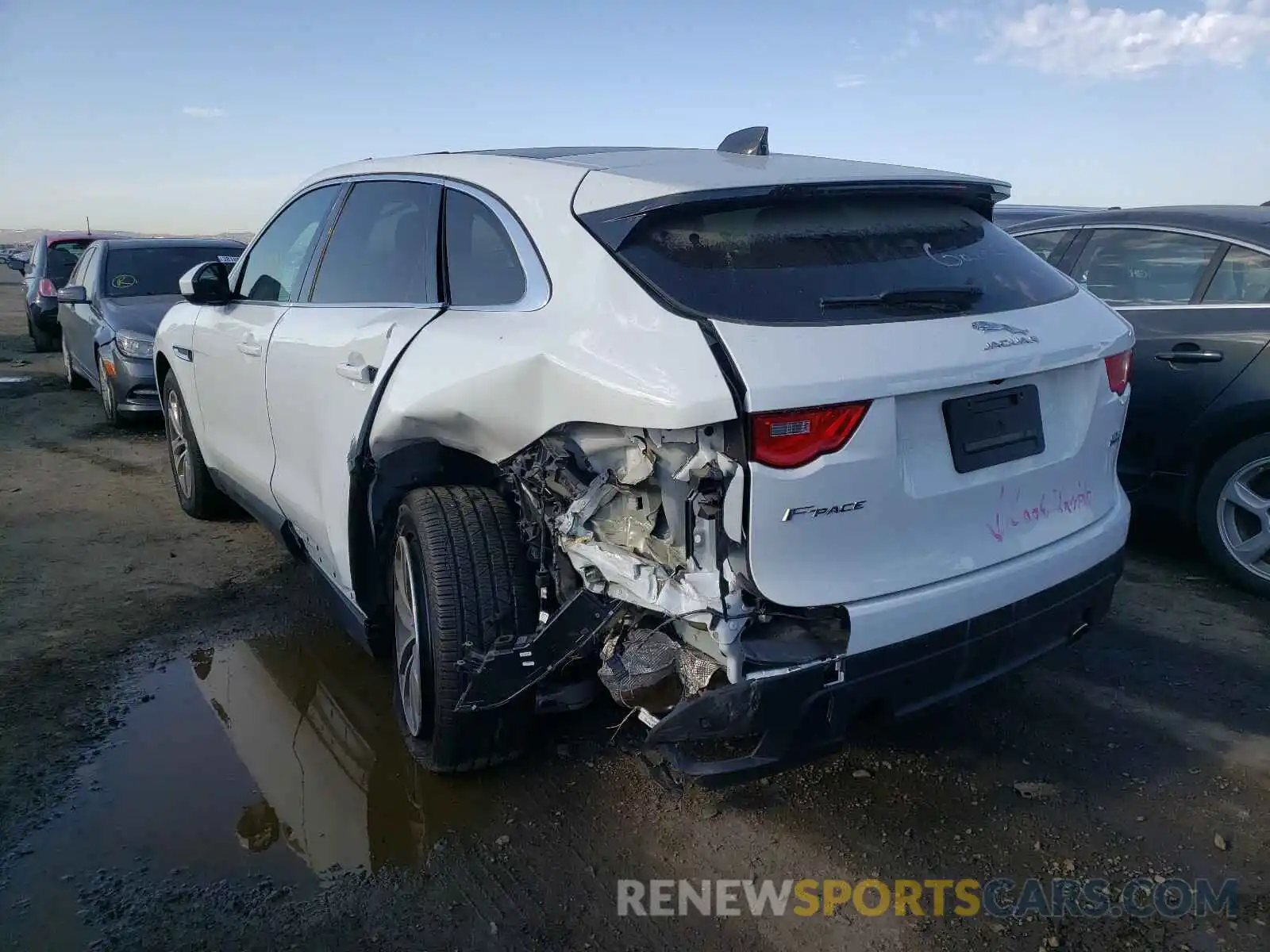 3 Photograph of a damaged car SADCJ2FX5LA617343 JAGUAR F-PACE 2020