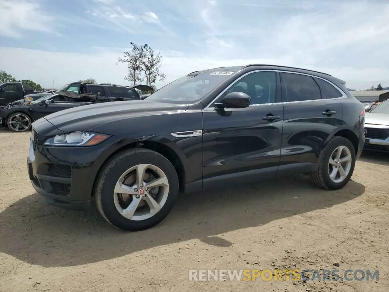 1 Photograph of a damaged car SADCJ2FX5LA630349 JAGUAR F-PACE 2020