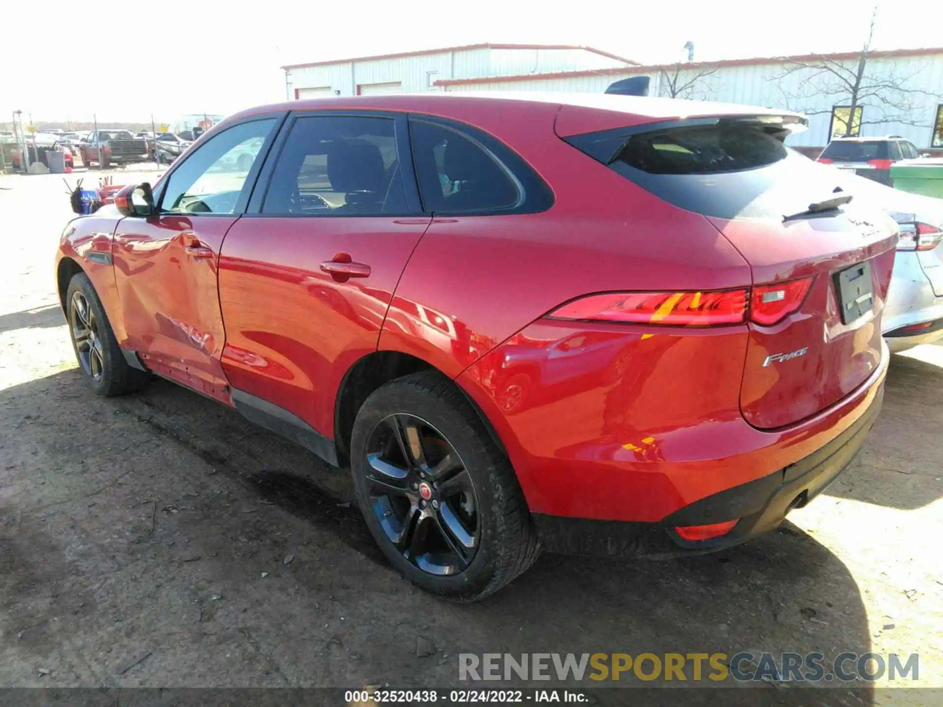 3 Photograph of a damaged car SADCJ2FX5LA630903 JAGUAR F-PACE 2020