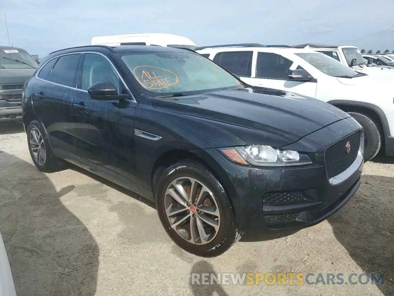 4 Photograph of a damaged car SADCJ2FX5LA631680 JAGUAR F-PACE 2020
