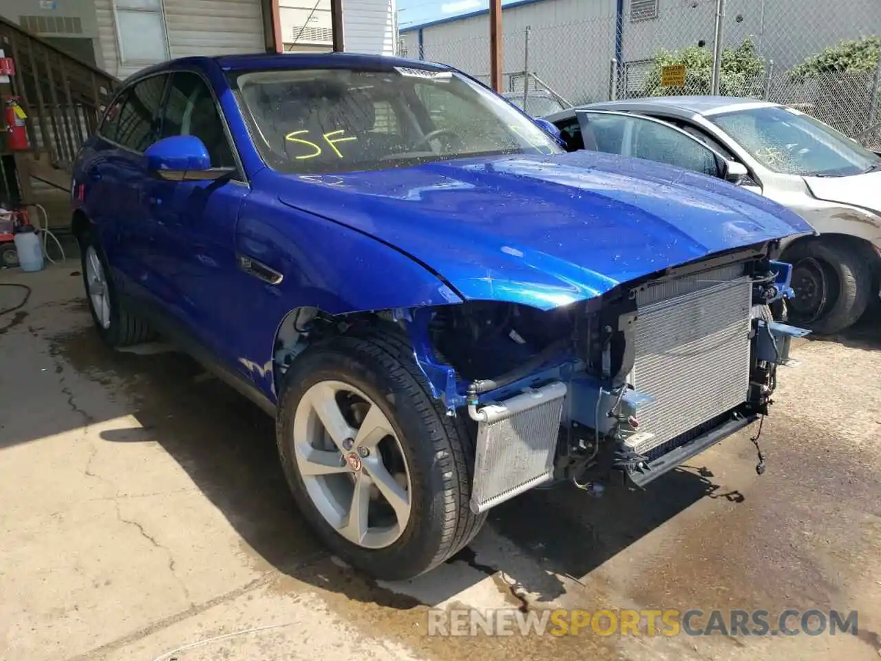 1 Photograph of a damaged car SADCJ2FX6LA628951 JAGUAR F-PACE 2020