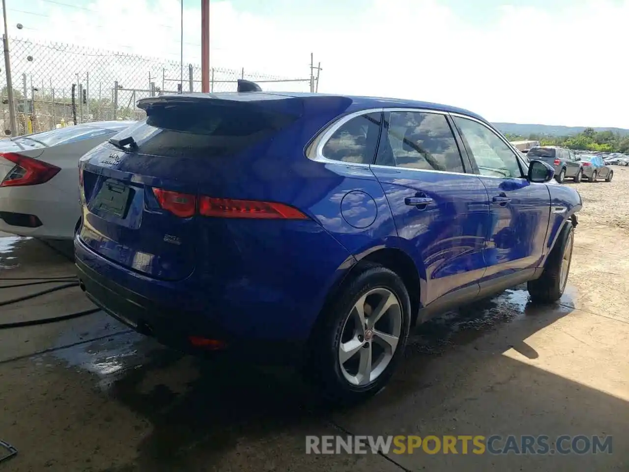 4 Photograph of a damaged car SADCJ2FX6LA628951 JAGUAR F-PACE 2020