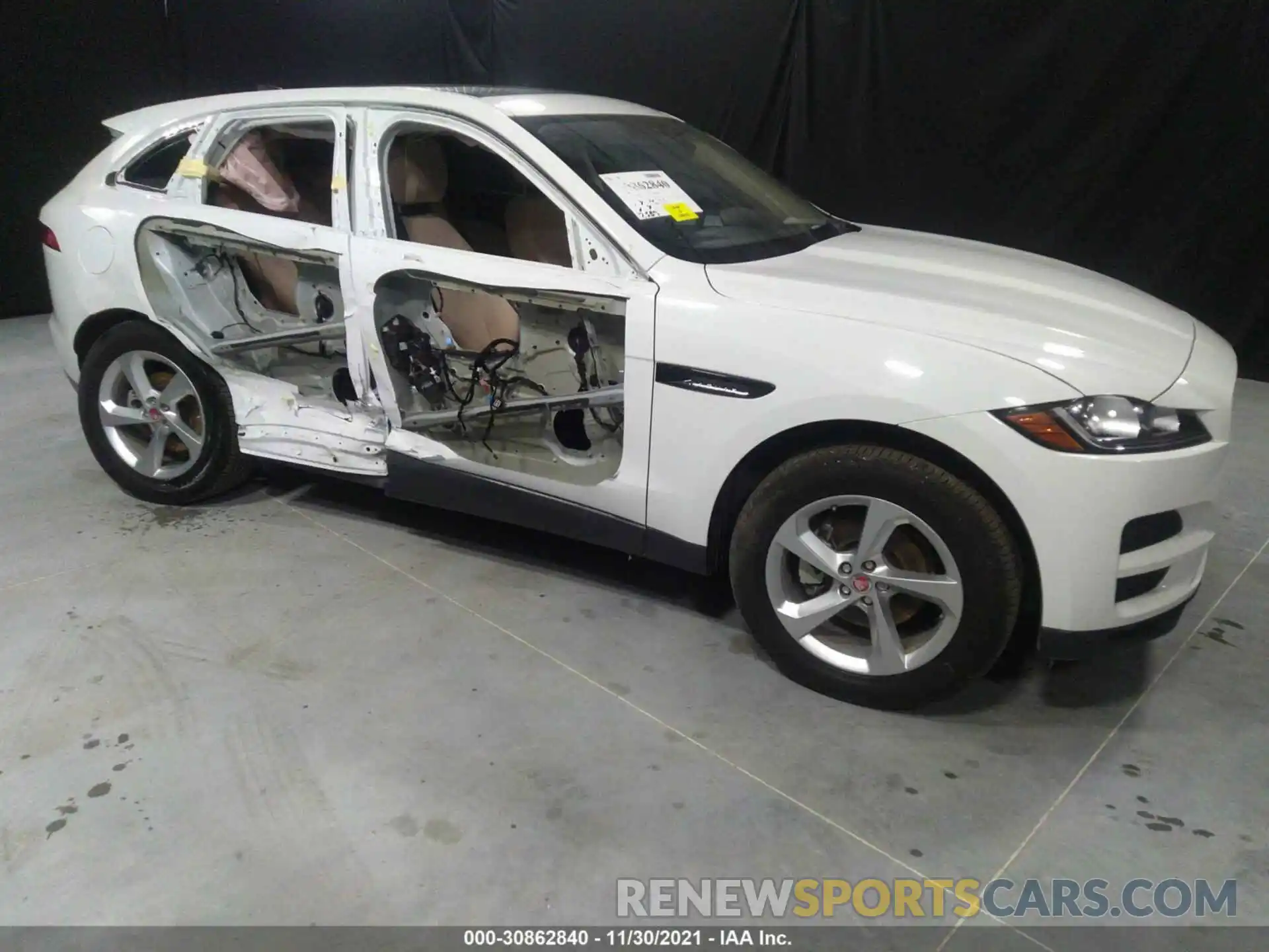 1 Photograph of a damaged car SADCJ2FX6LA646690 JAGUAR F-PACE 2020