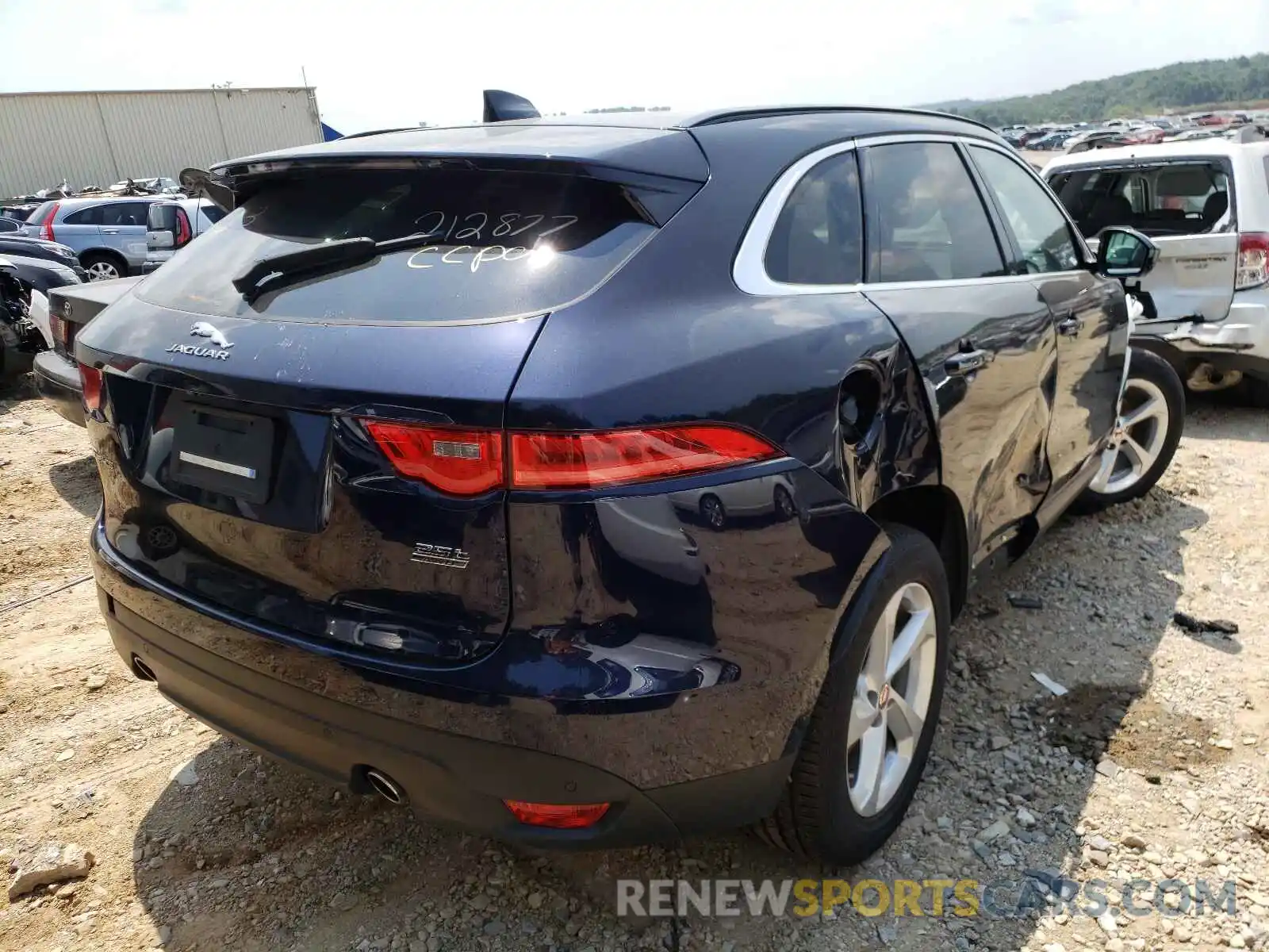 4 Photograph of a damaged car SADCJ2FX6LA647080 JAGUAR F-PACE 2020