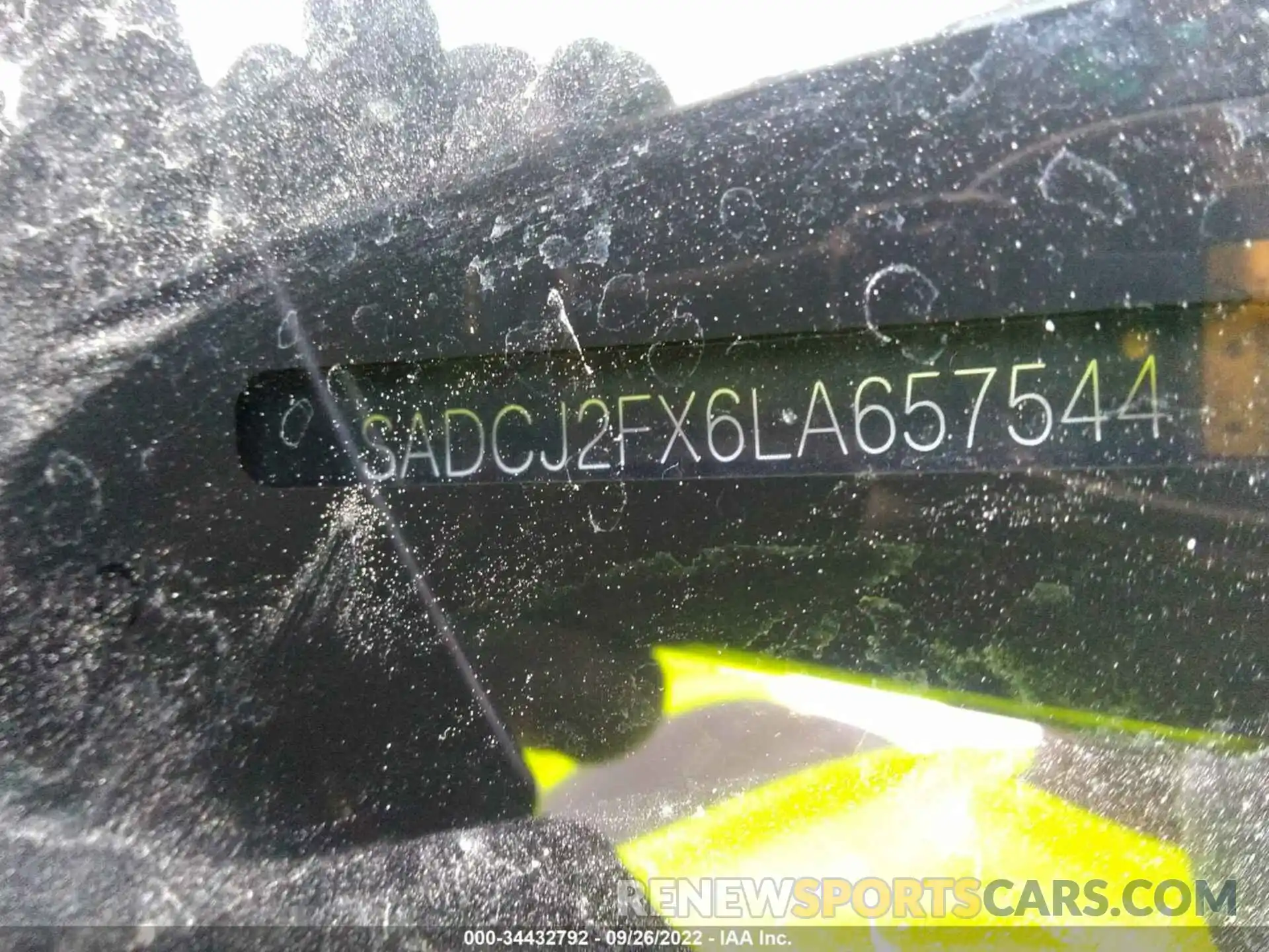 9 Photograph of a damaged car SADCJ2FX6LA657544 JAGUAR F-PACE 2020