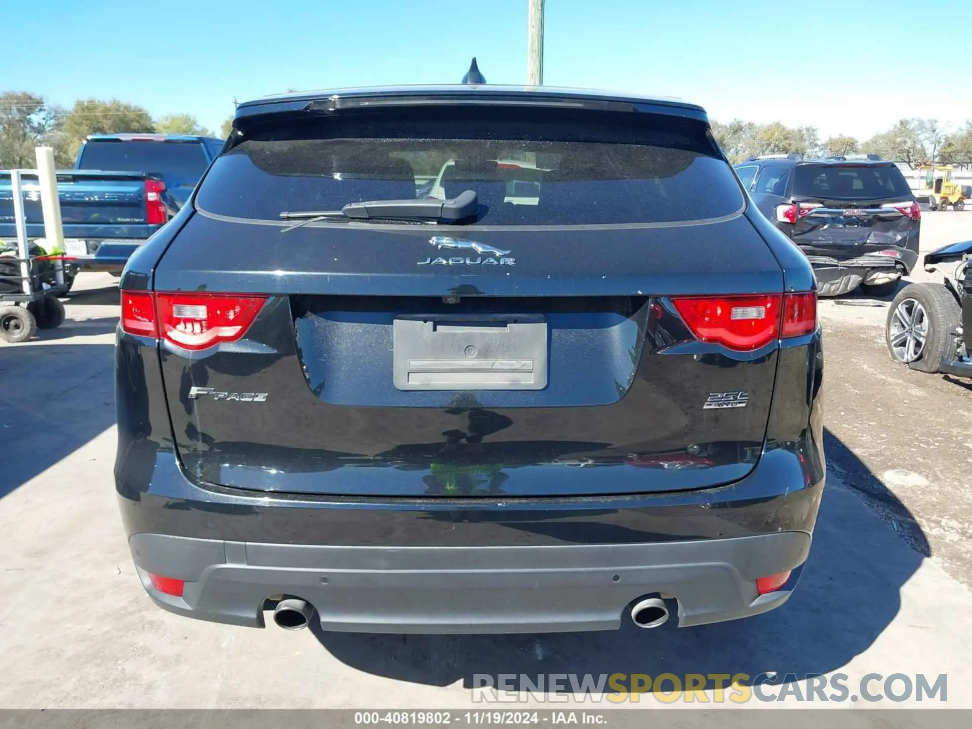 16 Photograph of a damaged car SADCJ2FX7LA626514 JAGUAR F-PACE 2020