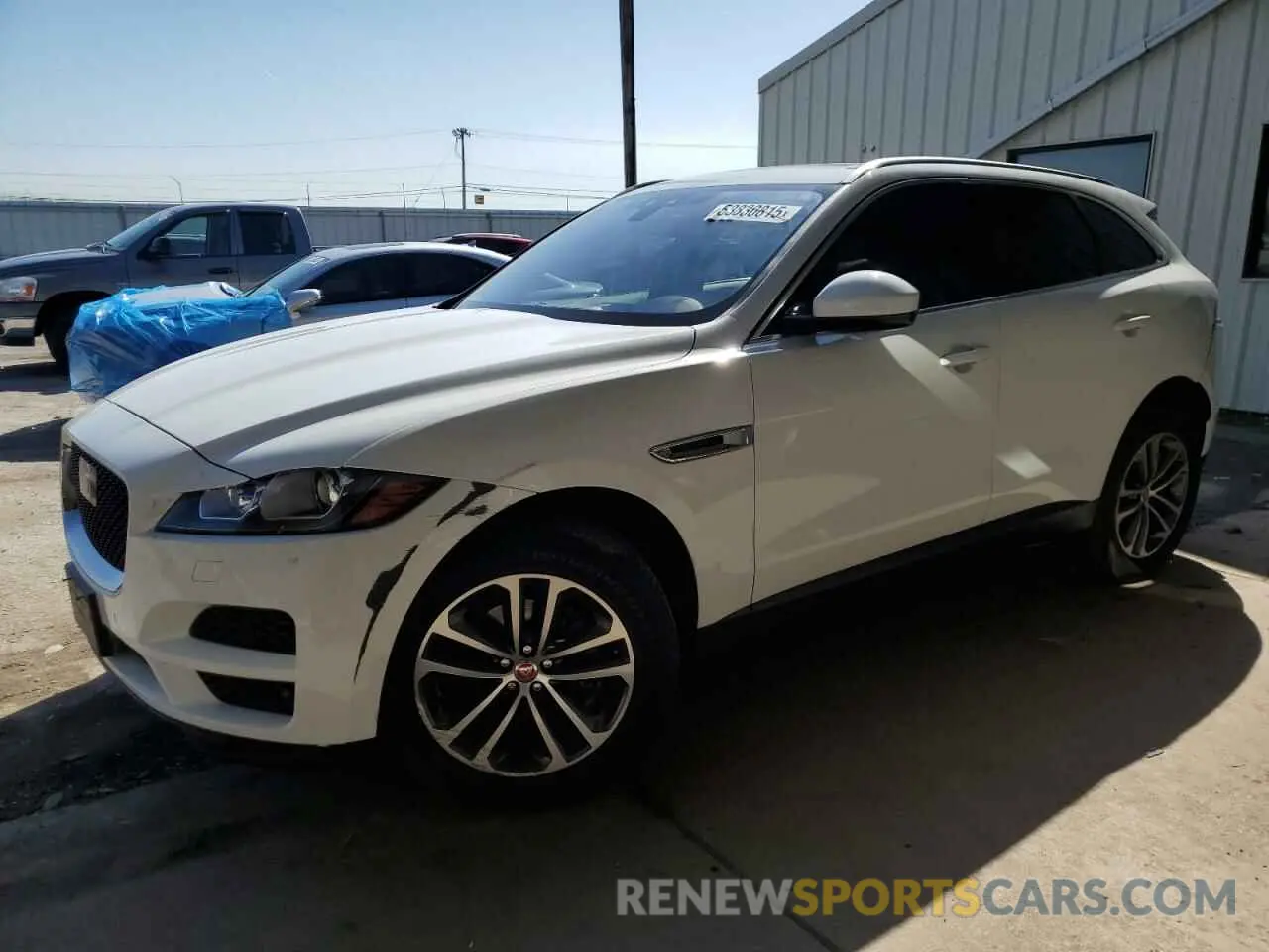 1 Photograph of a damaged car SADCJ2FX7LA627307 JAGUAR F-PACE 2020