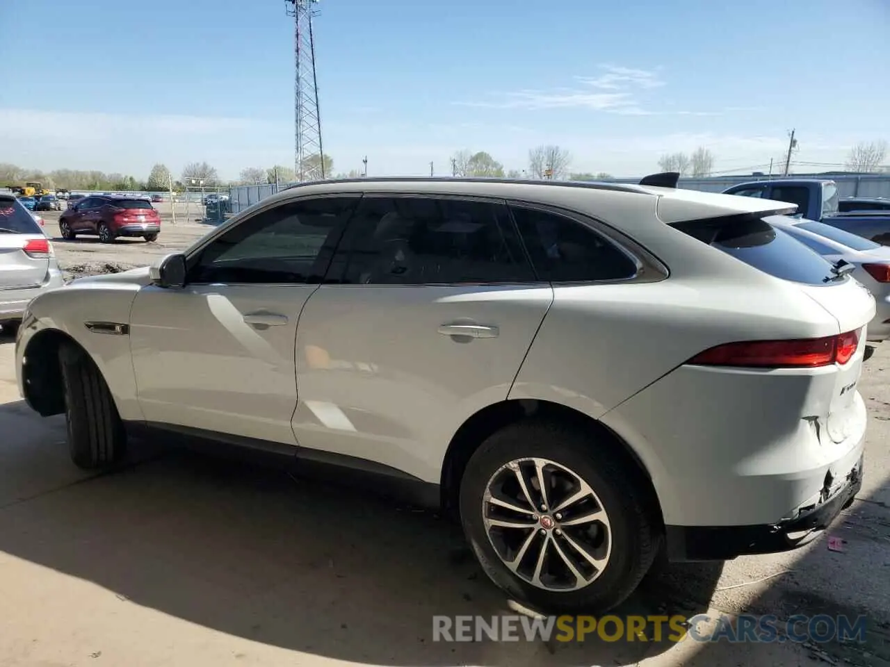 2 Photograph of a damaged car SADCJ2FX7LA627307 JAGUAR F-PACE 2020