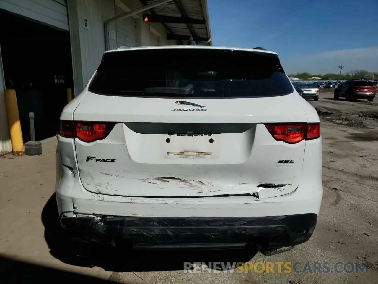 6 Photograph of a damaged car SADCJ2FX7LA627307 JAGUAR F-PACE 2020
