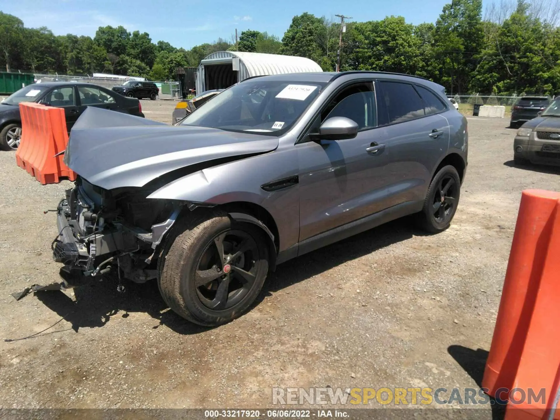 2 Photograph of a damaged car SADCJ2FX7LA629817 JAGUAR F-PACE 2020