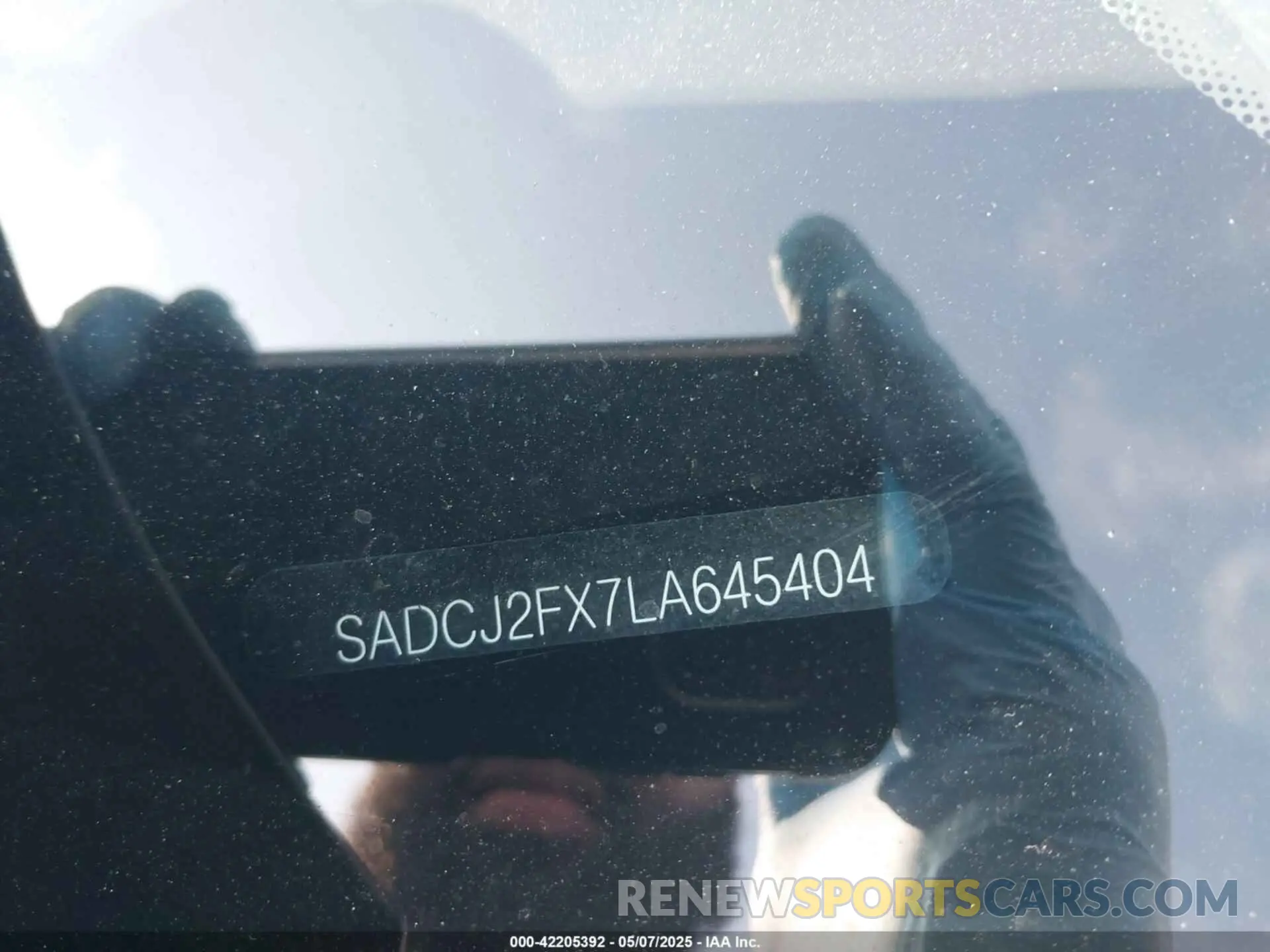 9 Photograph of a damaged car SADCJ2FX7LA645404 JAGUAR F-PACE 2020