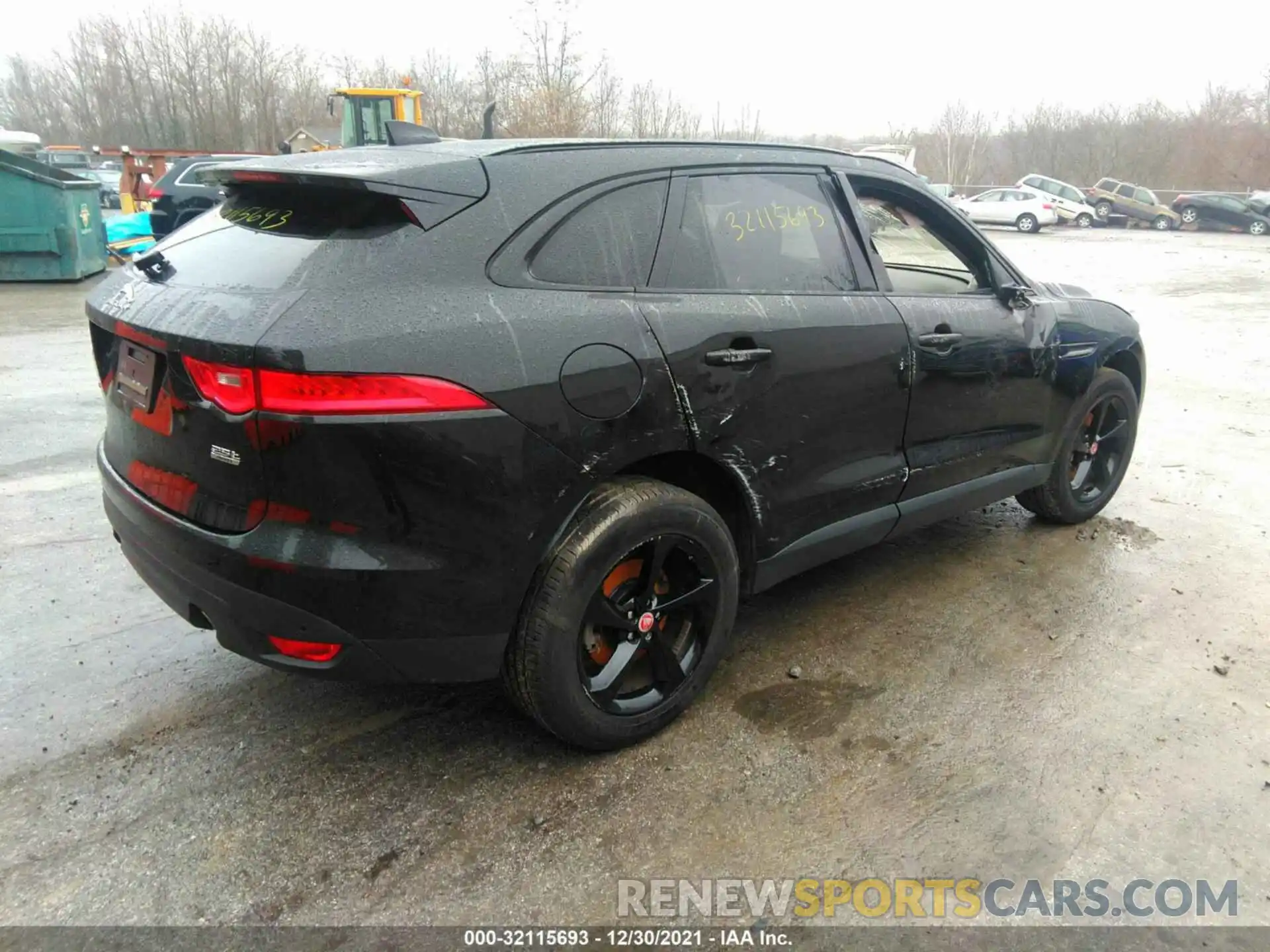 4 Photograph of a damaged car SADCJ2FX7LA658119 JAGUAR F-PACE 2020