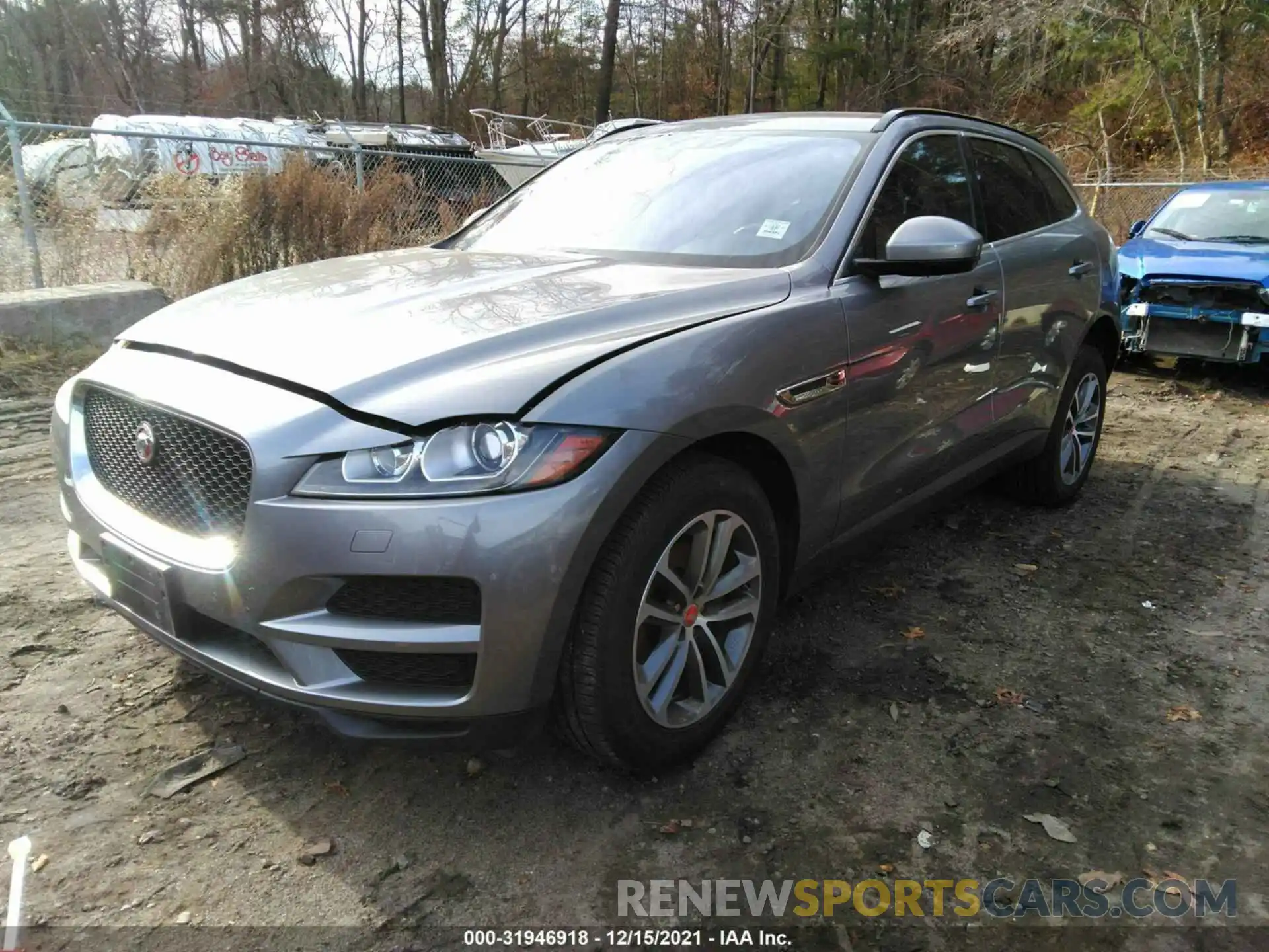 2 Photograph of a damaged car SADCJ2FX8LA617823 JAGUAR F-PACE 2020