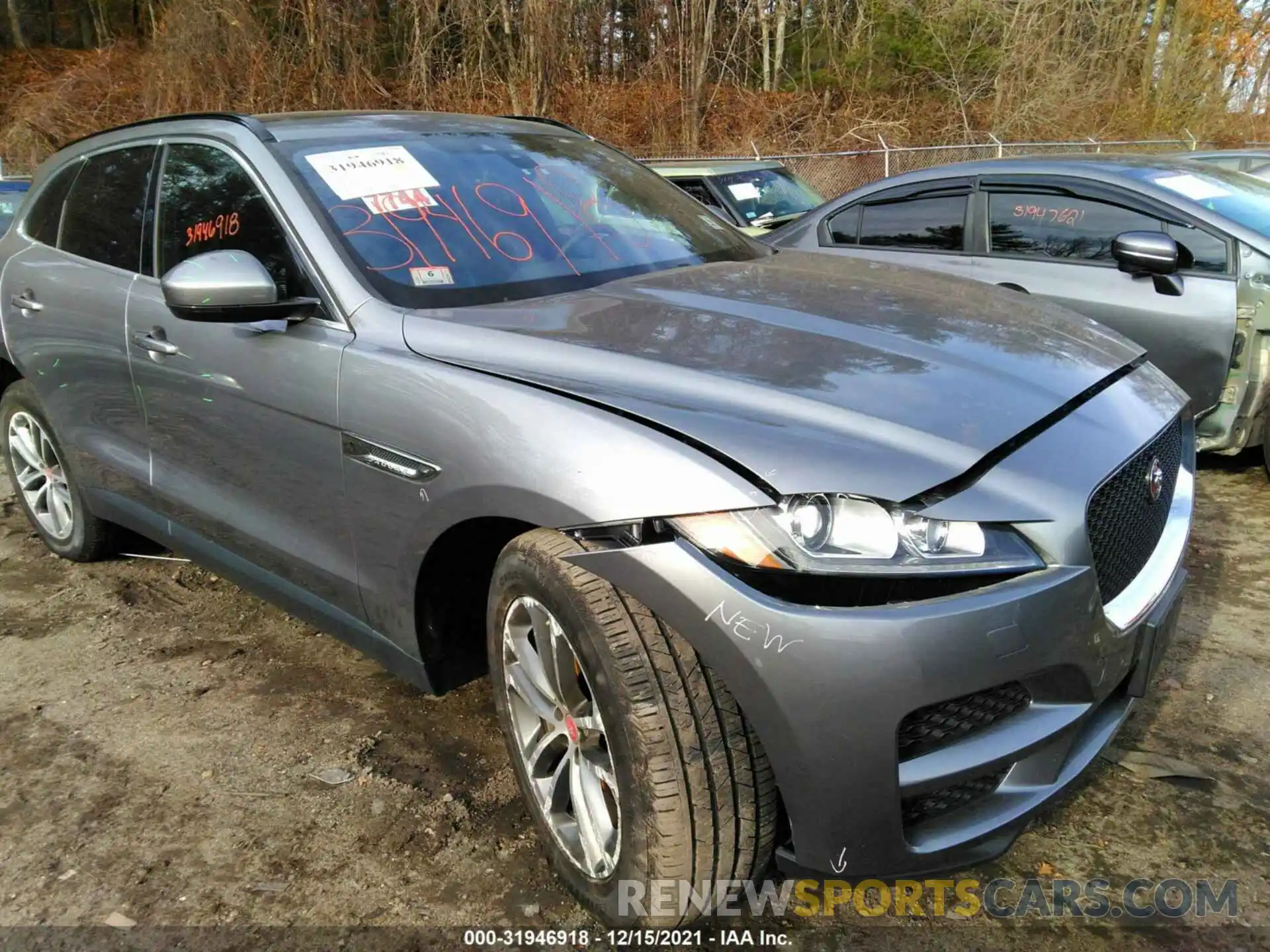 6 Photograph of a damaged car SADCJ2FX8LA617823 JAGUAR F-PACE 2020