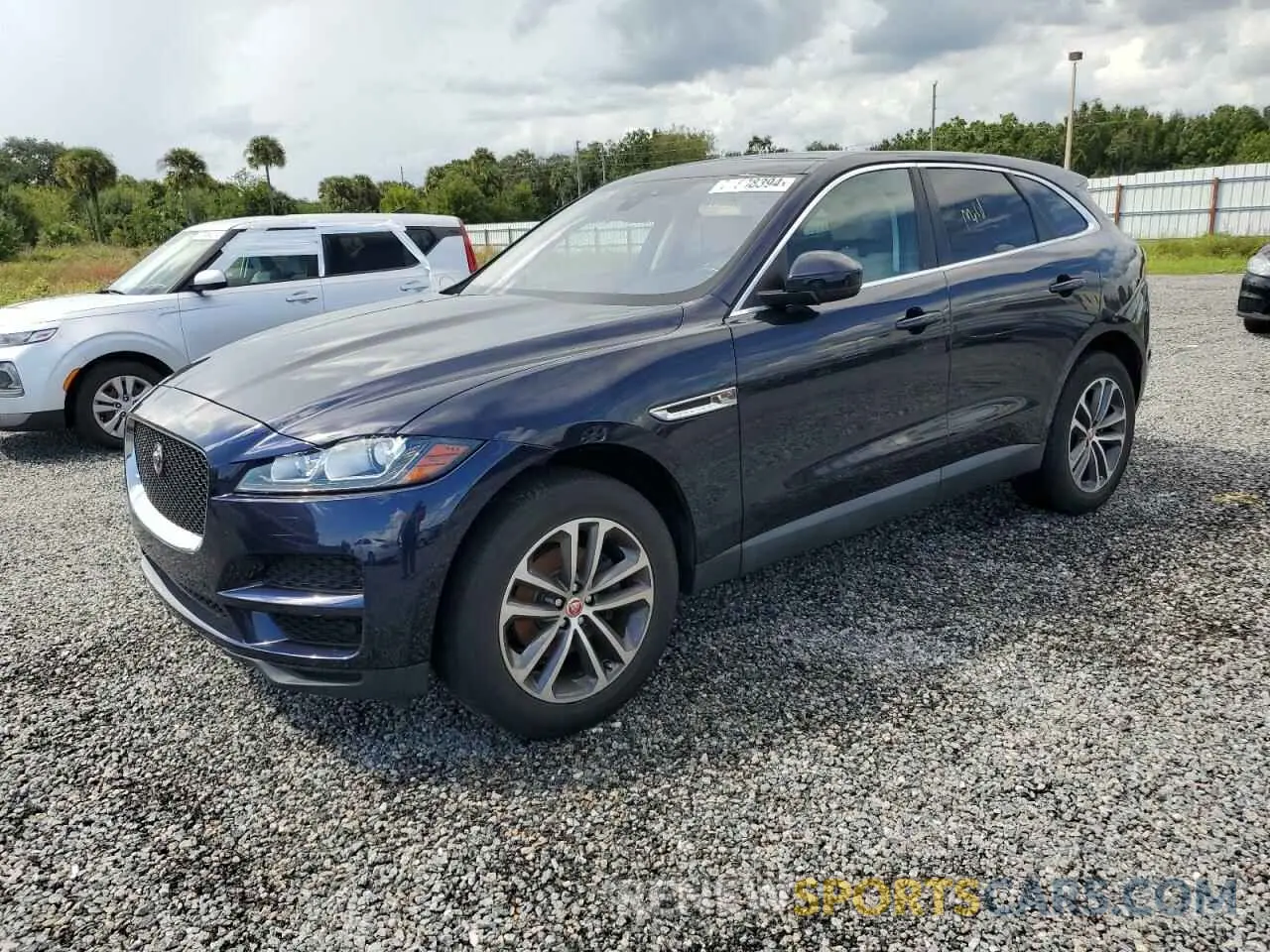 1 Photograph of a damaged car SADCJ2FX8LA619250 JAGUAR F-PACE 2020