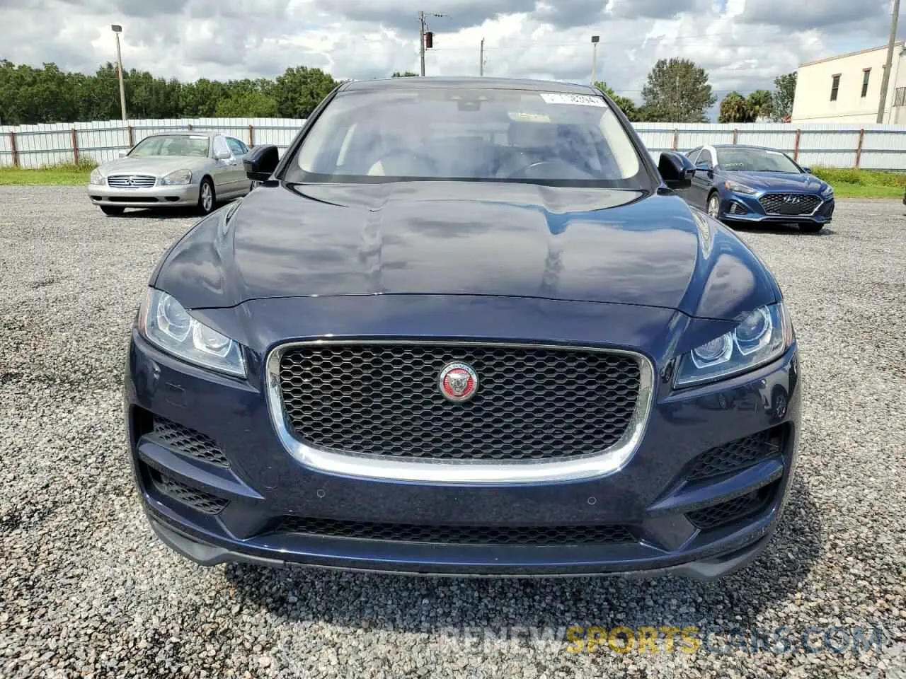 5 Photograph of a damaged car SADCJ2FX8LA619250 JAGUAR F-PACE 2020