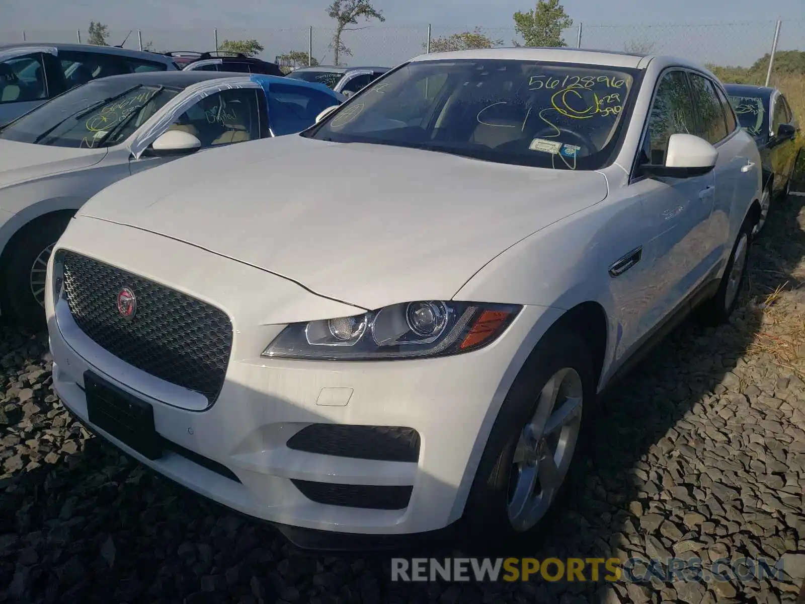 2 Photograph of a damaged car SADCJ2FX8LA629390 JAGUAR F-PACE 2020