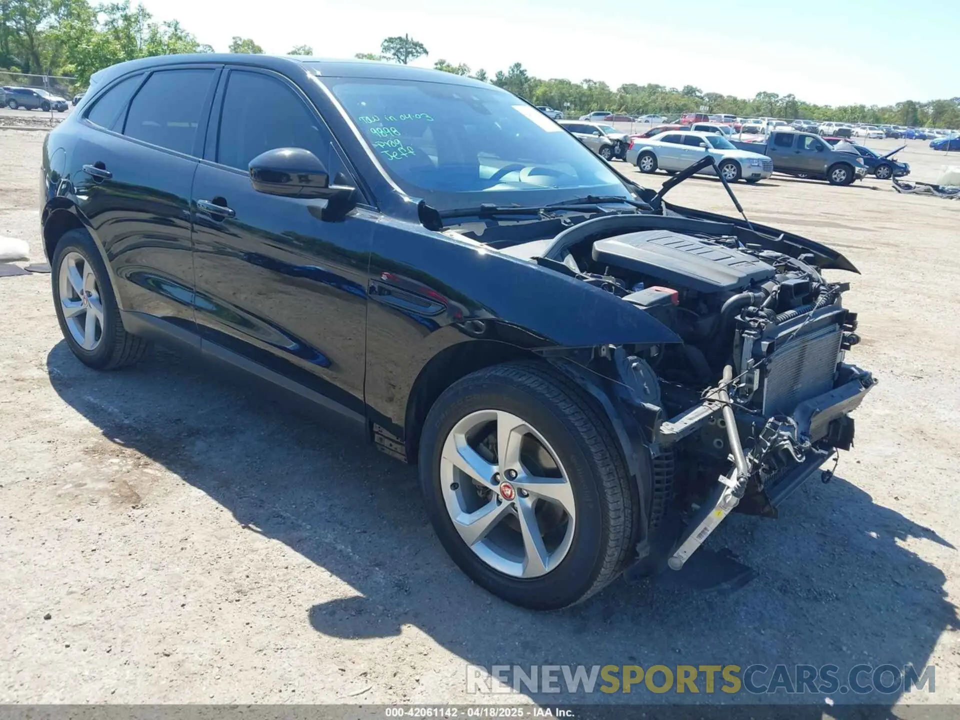 1 Photograph of a damaged car SADCJ2FX8LA632287 JAGUAR F-PACE 2020