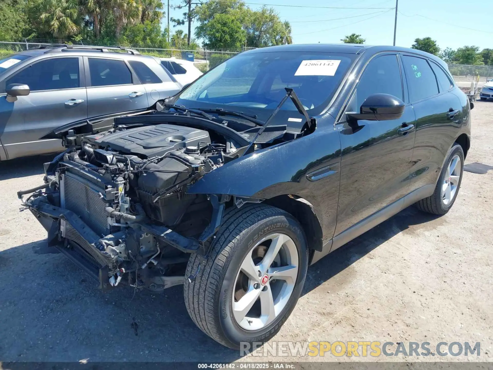 2 Photograph of a damaged car SADCJ2FX8LA632287 JAGUAR F-PACE 2020