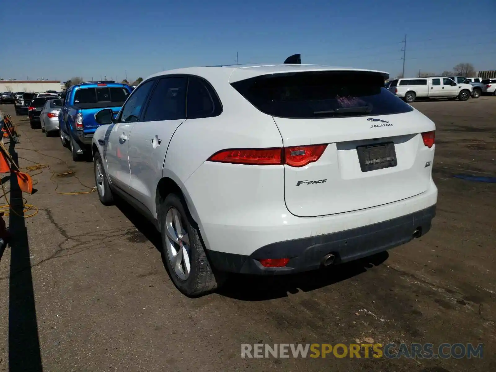 3 Photograph of a damaged car SADCJ2FX8LA644133 JAGUAR F-PACE 2020