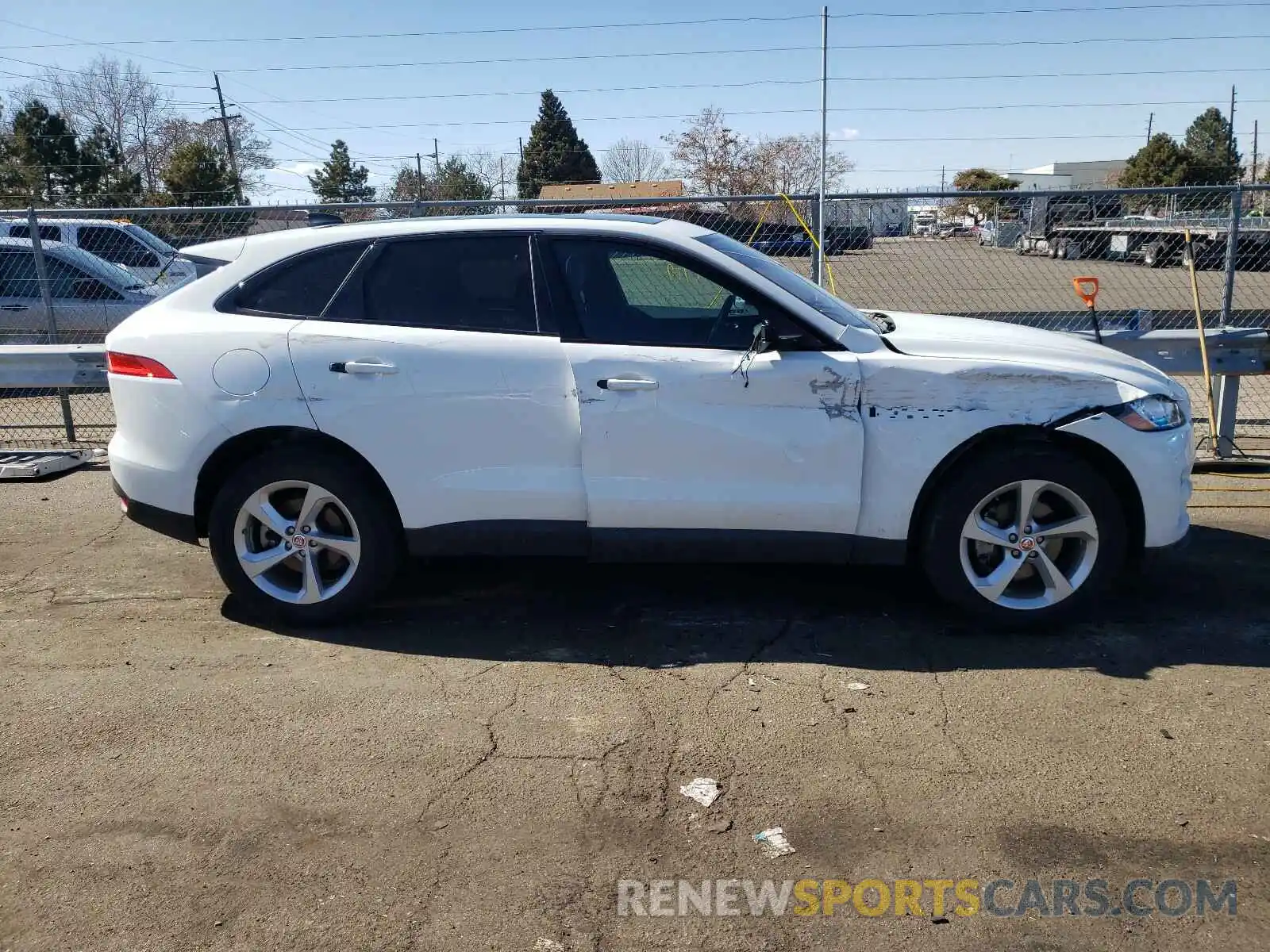 9 Photograph of a damaged car SADCJ2FX8LA644133 JAGUAR F-PACE 2020