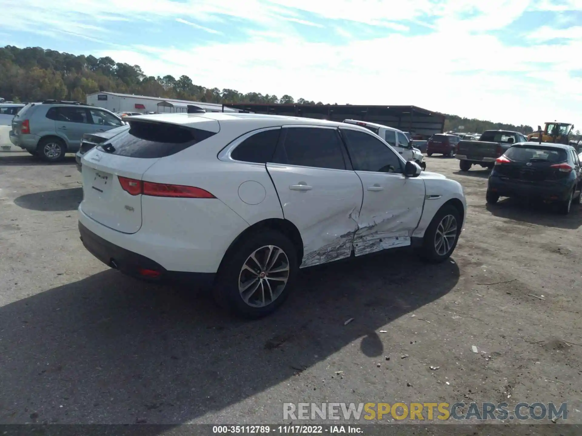 4 Photograph of a damaged car SADCJ2FX9LA622013 JAGUAR F-PACE 2020