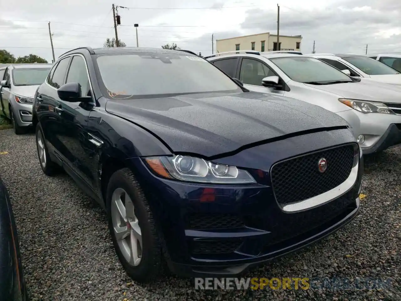 1 Photograph of a damaged car SADCJ2FX9LA626255 JAGUAR F-PACE 2020