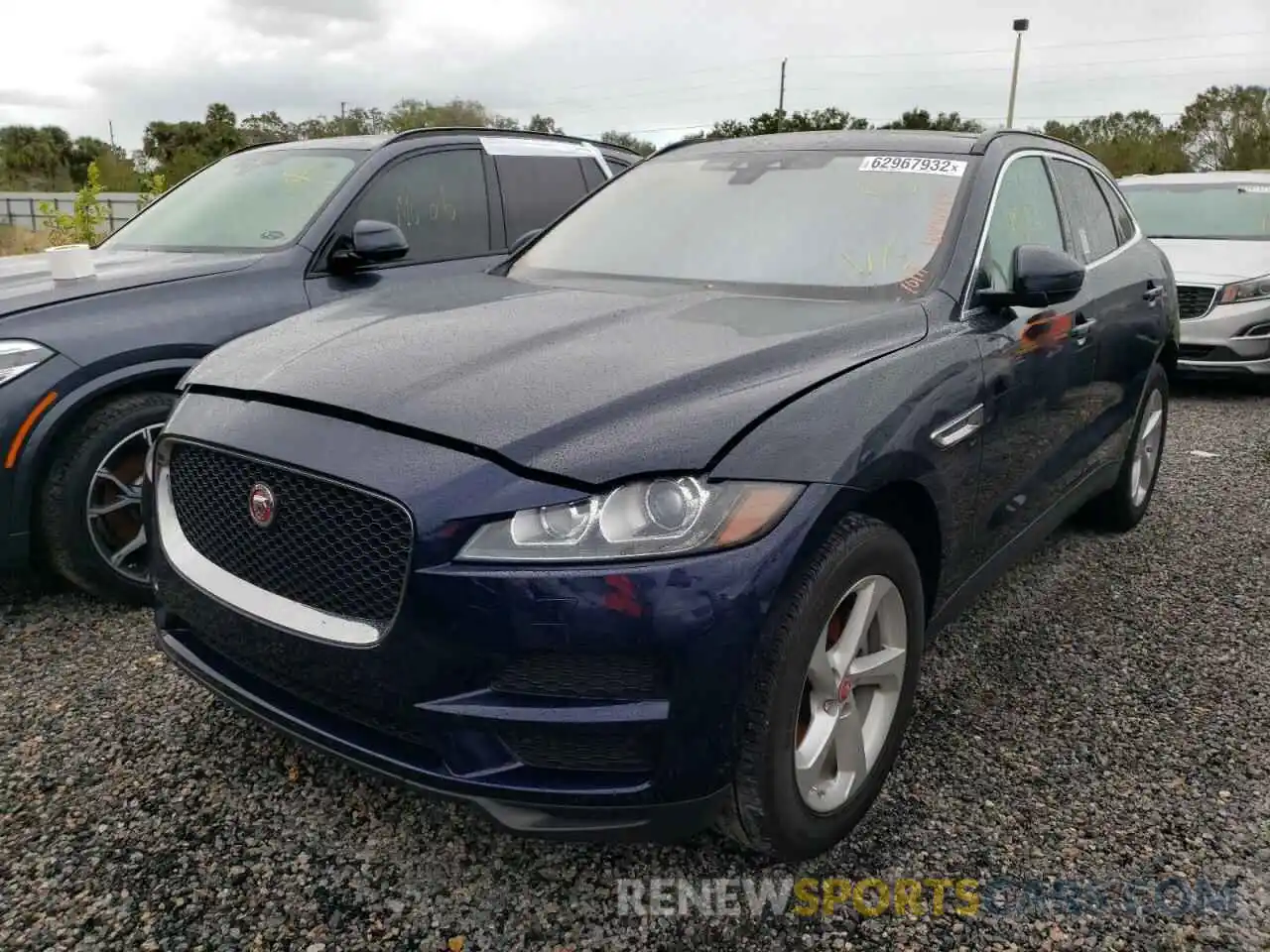 2 Photograph of a damaged car SADCJ2FX9LA626255 JAGUAR F-PACE 2020