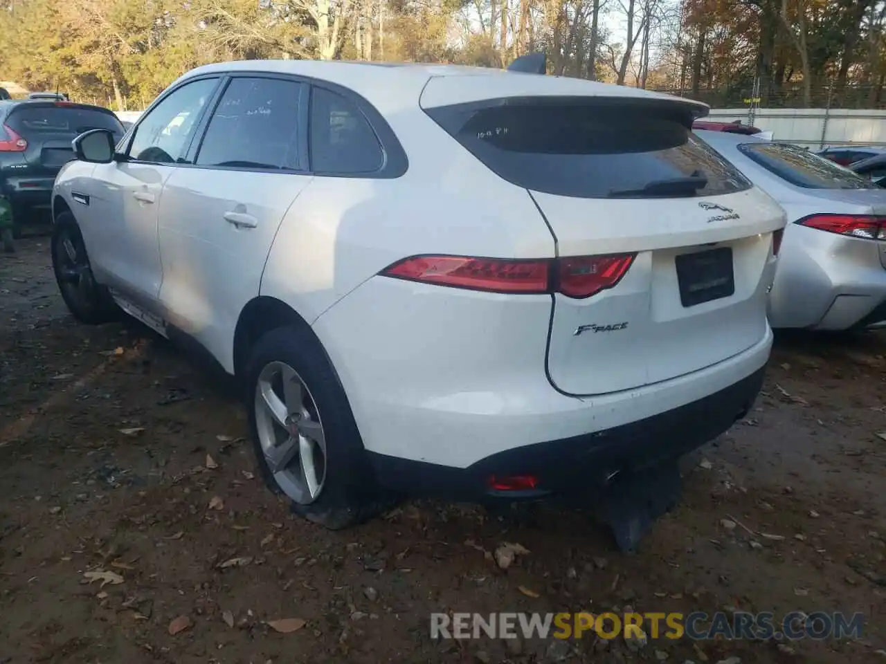 3 Photograph of a damaged car SADCJ2FX9LA644383 JAGUAR F-PACE 2020