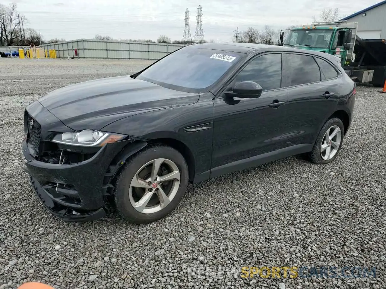 1 Photograph of a damaged car SADCJ2FX9LA645355 JAGUAR F-PACE 2020