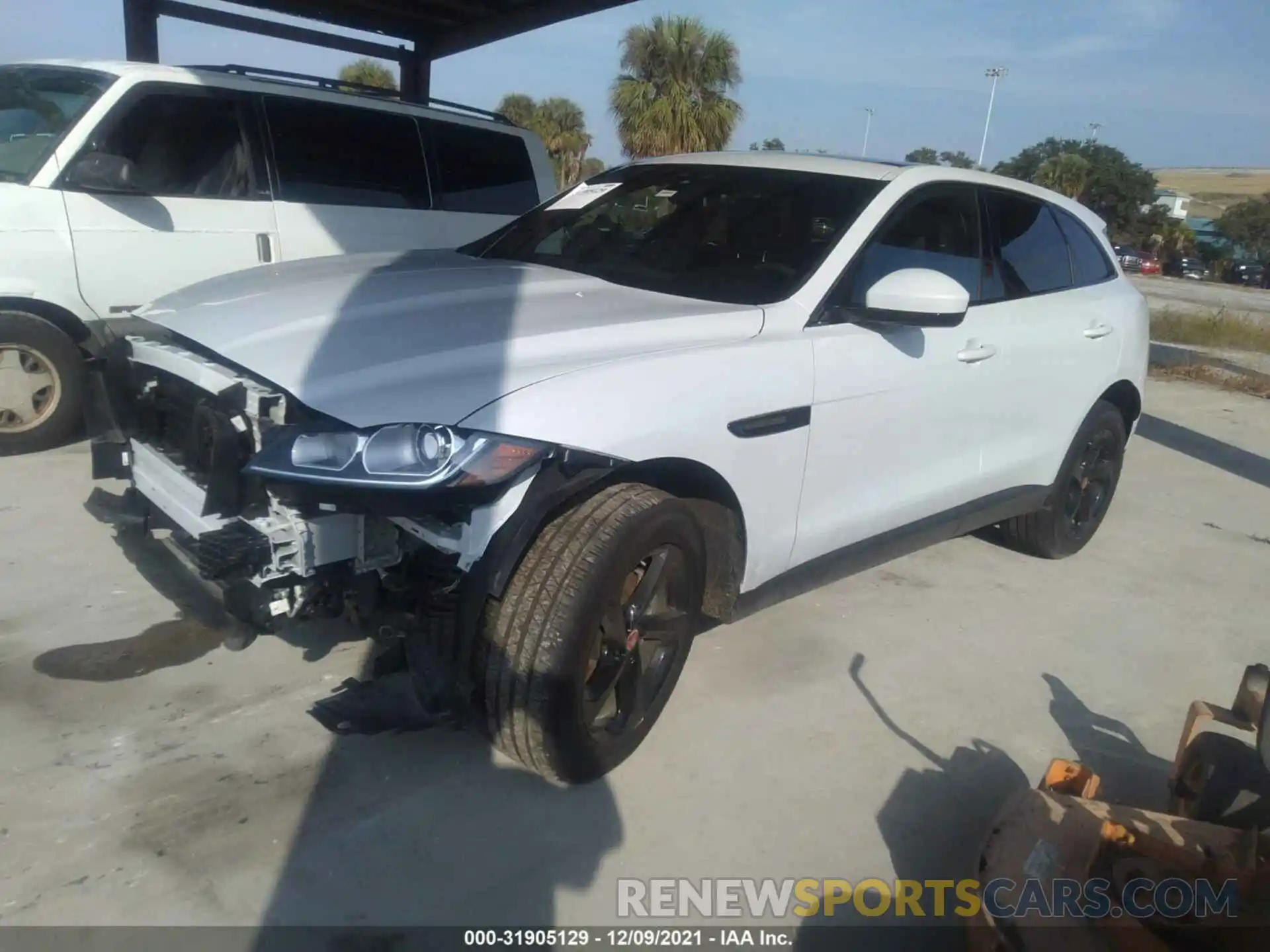 2 Photograph of a damaged car SADCJ2FX9LA654752 JAGUAR F-PACE 2020