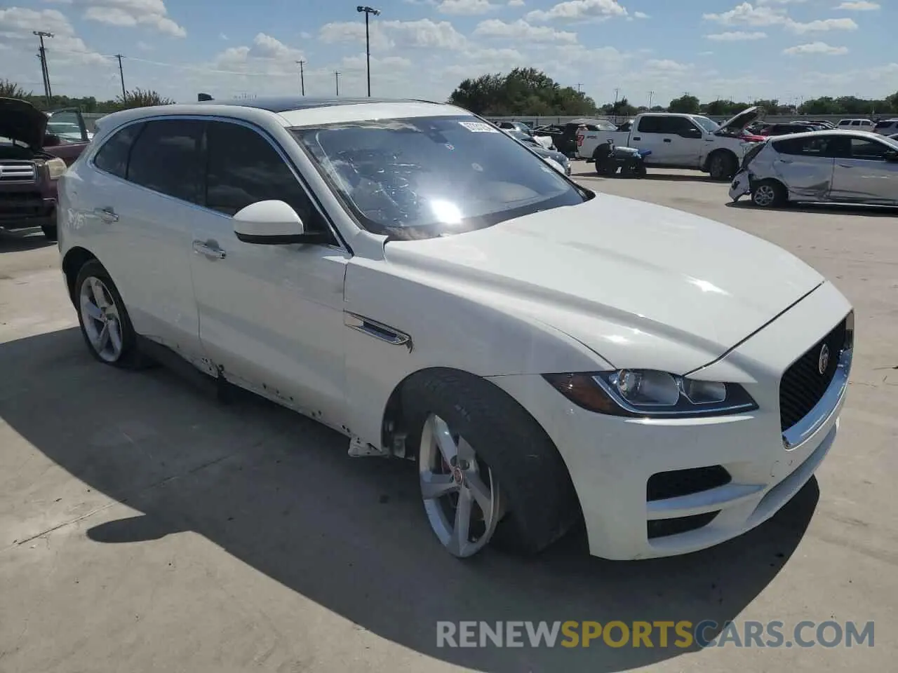 4 Photograph of a damaged car SADCJ2FXXLA635367 JAGUAR F-PACE 2020