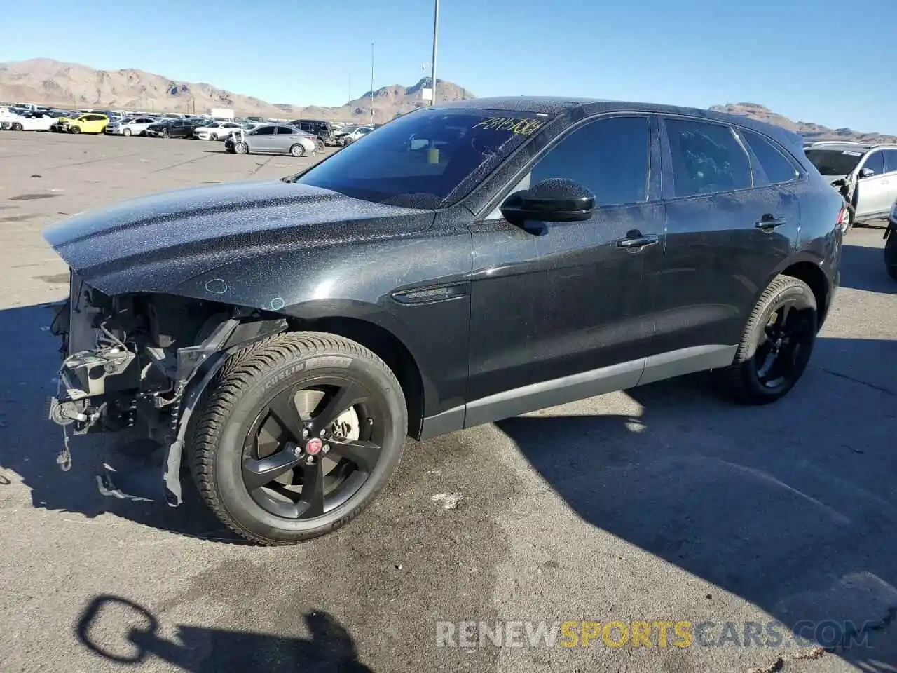 1 Photograph of a damaged car SADCJ2GX2LA655305 JAGUAR F-PACE 2020