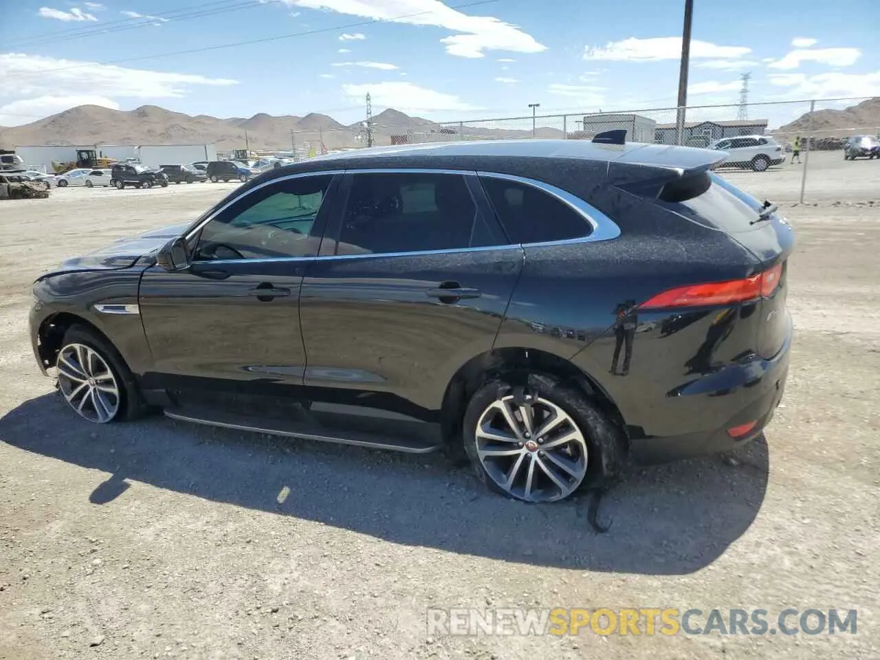 2 Photograph of a damaged car SADCJ2GX8LA660170 JAGUAR F-PACE 2020