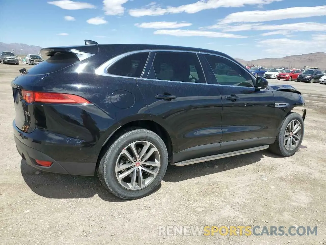 3 Photograph of a damaged car SADCJ2GX8LA660170 JAGUAR F-PACE 2020