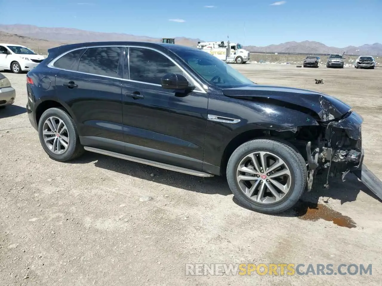 4 Photograph of a damaged car SADCJ2GX8LA660170 JAGUAR F-PACE 2020