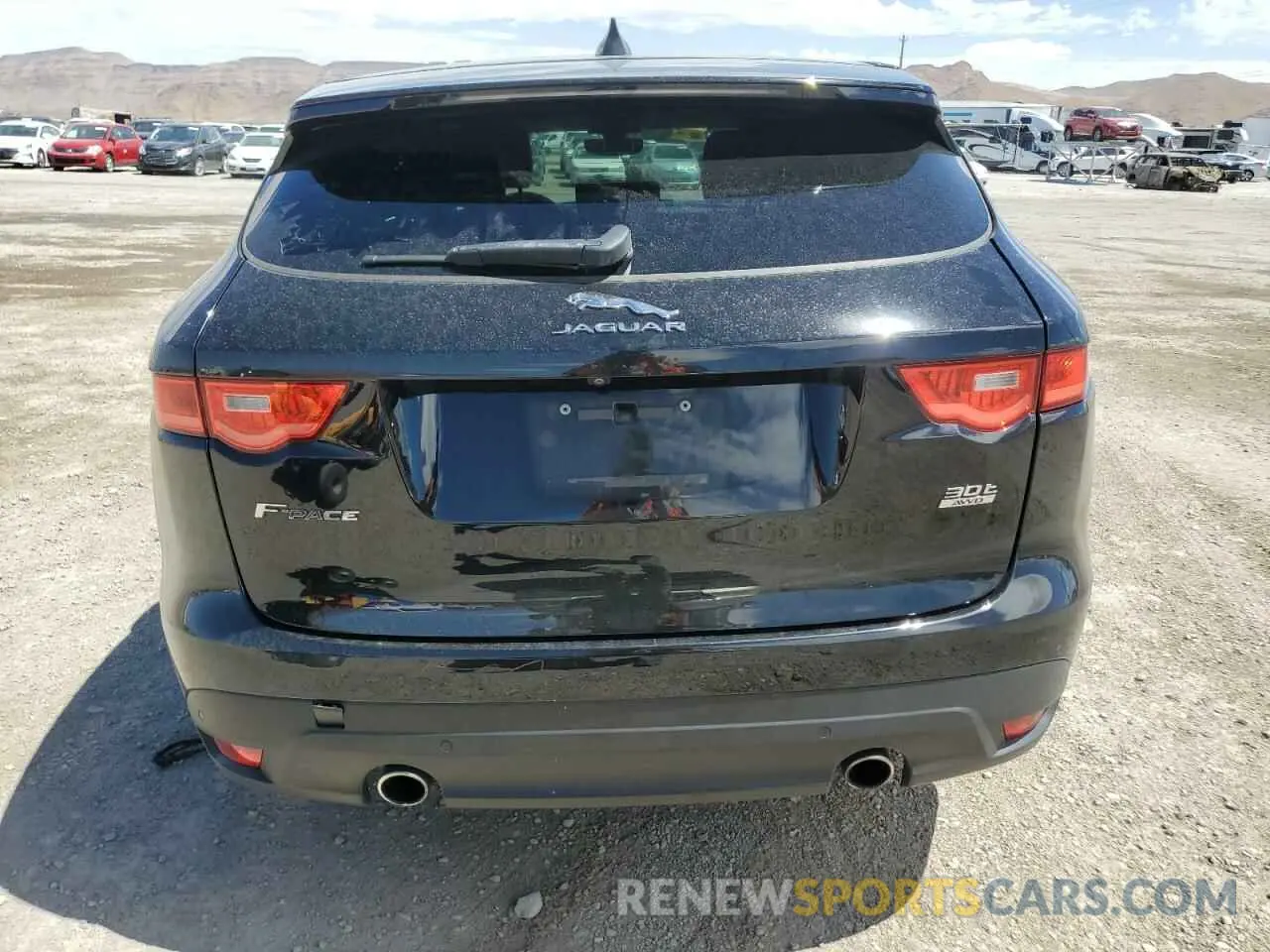 6 Photograph of a damaged car SADCJ2GX8LA660170 JAGUAR F-PACE 2020