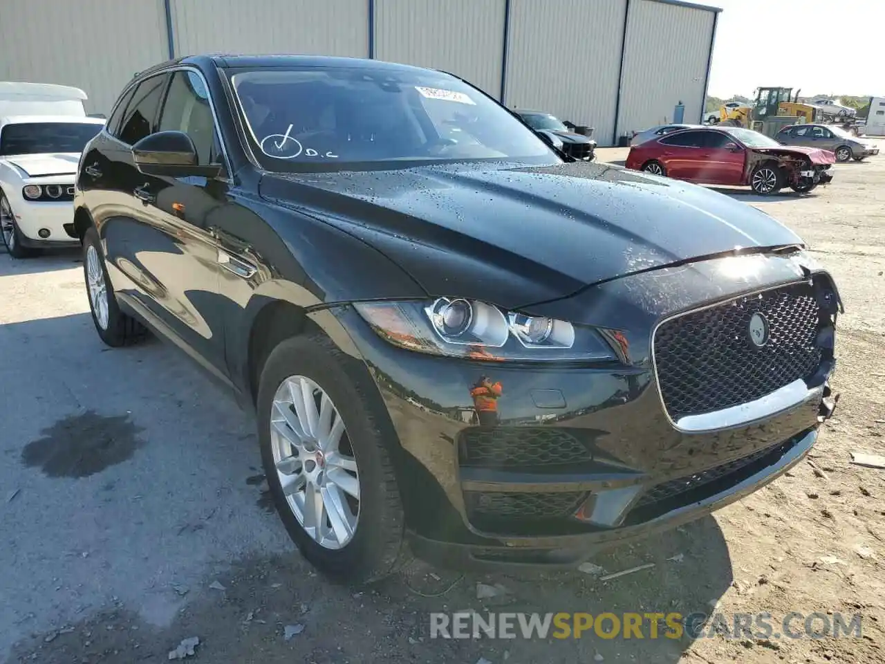 1 Photograph of a damaged car SADCK2FX0LA655043 JAGUAR F-PACE 2020